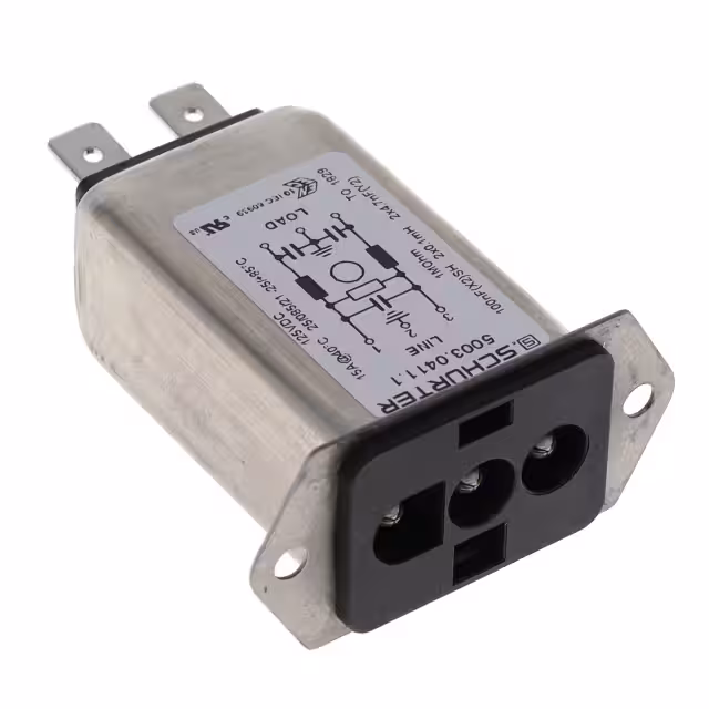 5003.0411.1 SCHURTER Inc.  Modules de filtrage de ligne électrique